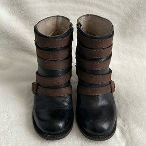 FREEBIRD ankle boots, black, size 8